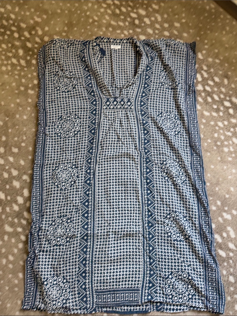 Emerson Fry India Collection Caftan - Ink Organic - Picture 5 of 6